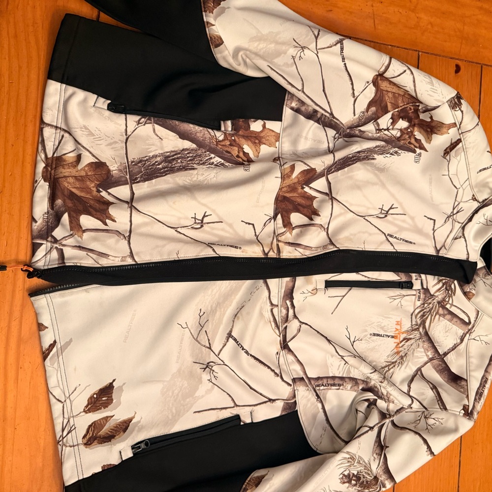 Camo Jacket with Black Accents